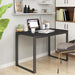 Birou de calculator, negru, 110x60x73 cm, PAL - WALTI WALTI