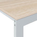 Birou de calculator, alb/stejar, 110x60x73 cm, lemn prelucrat - WALTI WALTI