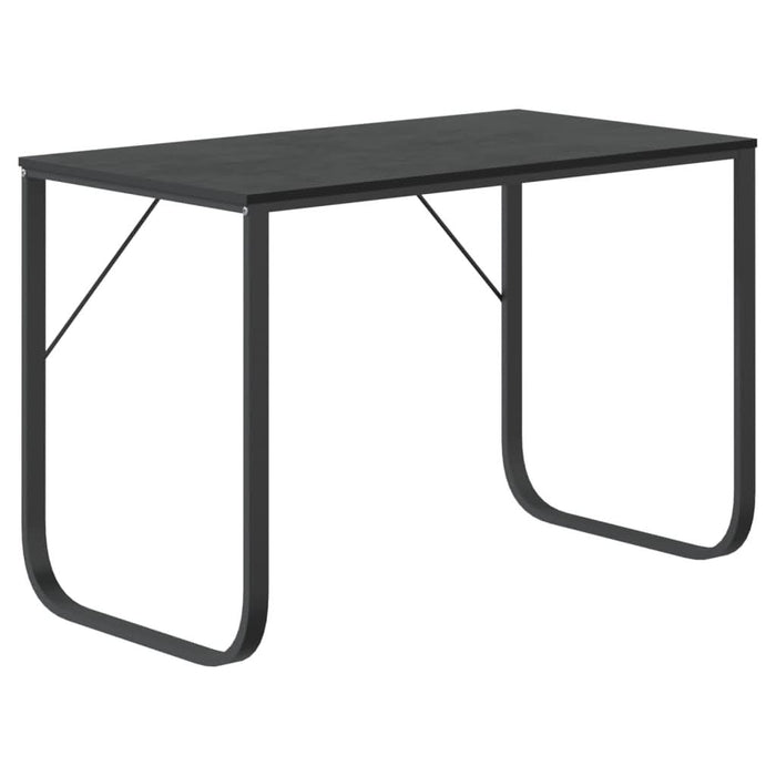Birou de computer, alb, 110x60x73 cm, lemn prelucrat - WALTI WALTI