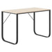 Birou de calculator, negru/stejar, 110x60x73 cm, lemn prelucrat - WALTI WALTI