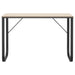 Birou de calculator, negru/stejar, 110x60x73 cm, lemn prelucrat - WALTI WALTI