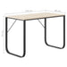 Birou de calculator, negru/stejar, 110x60x73 cm, lemn prelucrat - WALTI WALTI