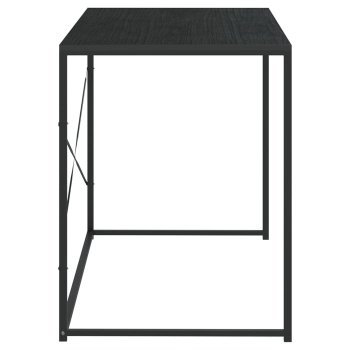 Birou de computer, negru, 110x60x70 cm, lemn prelucrat WALTI