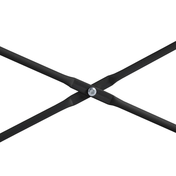 Birou de computer, negru, 110x60x70 cm, lemn prelucrat WALTI