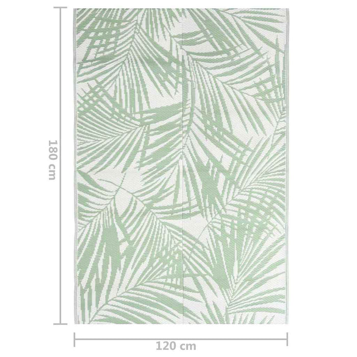 Covor de exterior, ARAKIL verde, 120x180 cm, PP WALTI