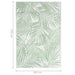 Covor de exterior, ARAKIL verde, 160x230 cm, PP - WALTI WALTI