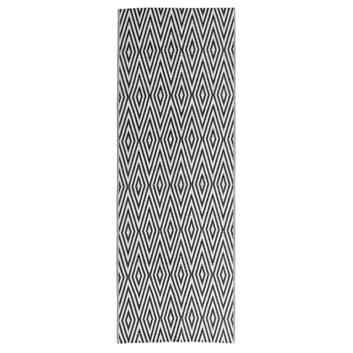 Covor de exterior, ARAKIL negru, 80x250 cm WALTI