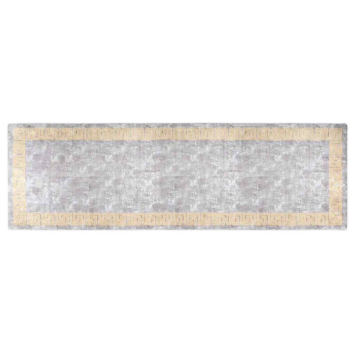 Covor lavabil, gri, 80x300 cm WALTI