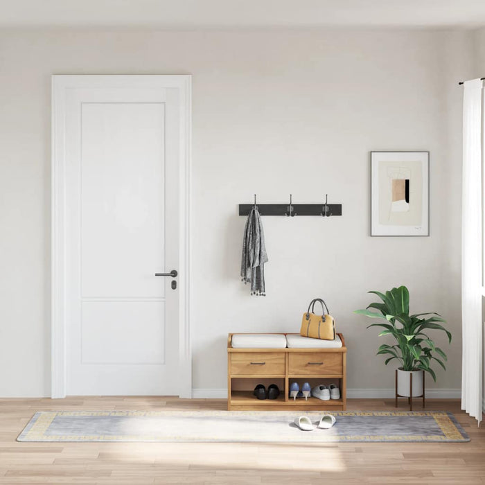 Covor lavabil, gri, 80x300 cm WALTI