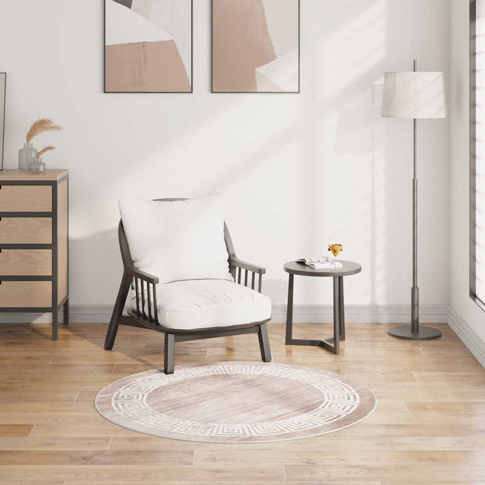 Covor lavabil, bej, 120 cm WALTI