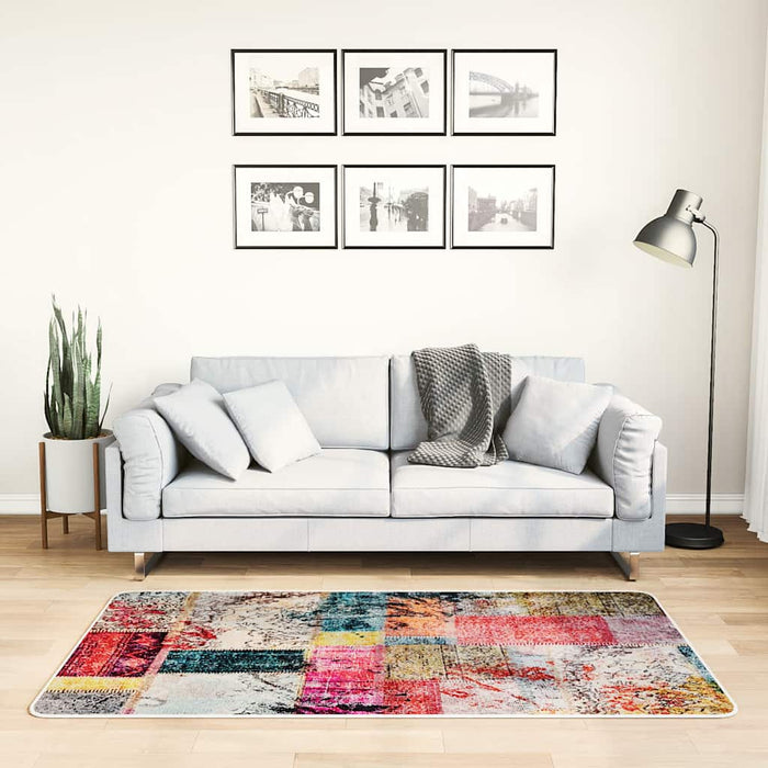 Covor lavabil, mozaic multicolor, 80x150 cm WALTI