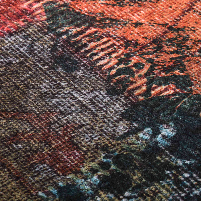 Covor lavabil, mozaic multicolor, 160x230 cm WALTI