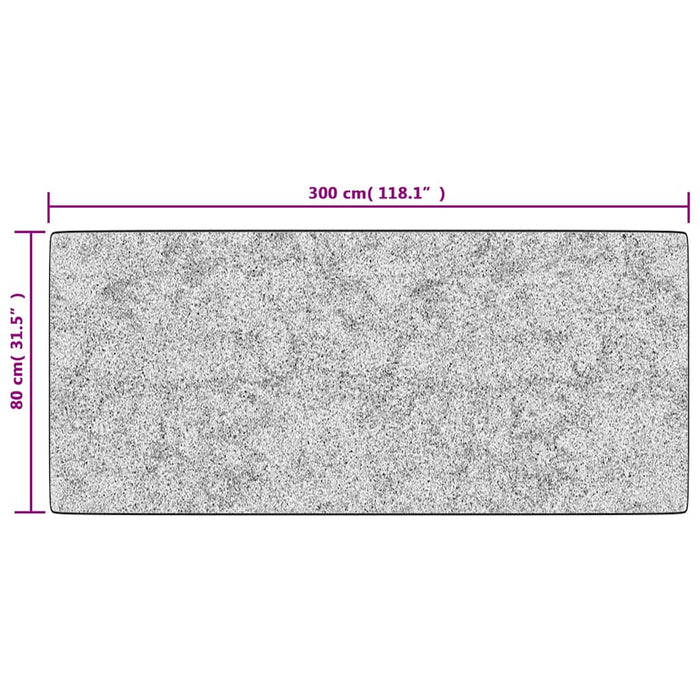 Covor lavabil, multicolor, 80x300 cm WALTI