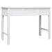 Birou, alb, 108x45x76 cm, lemn masiv de paulownia - WALTI WALTI