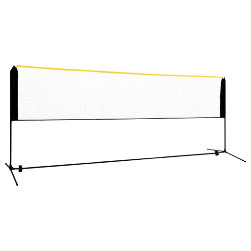 Plasă de badminton reglabilă, 400x103x94-158 cm, metal - WALTI WALTI