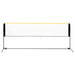 Plasă de badminton reglabilă, 400x103x94-158 cm, metal - WALTI WALTI