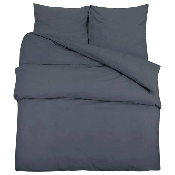 Set cu husă de pilotă, antracit, 260x240 cm, microfibră - WALTI WALTI