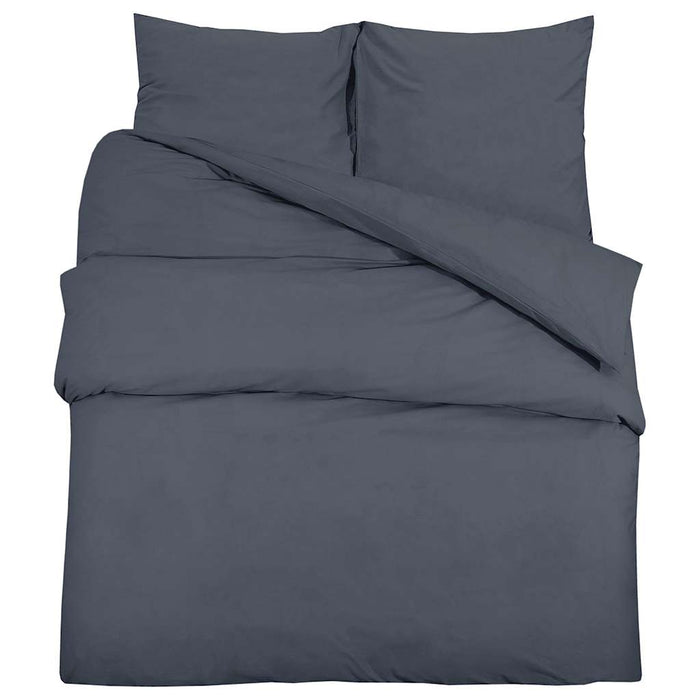 Set cu husă de pilotă, antracit, 155x220 cm, microfibră - WALTI WALTI