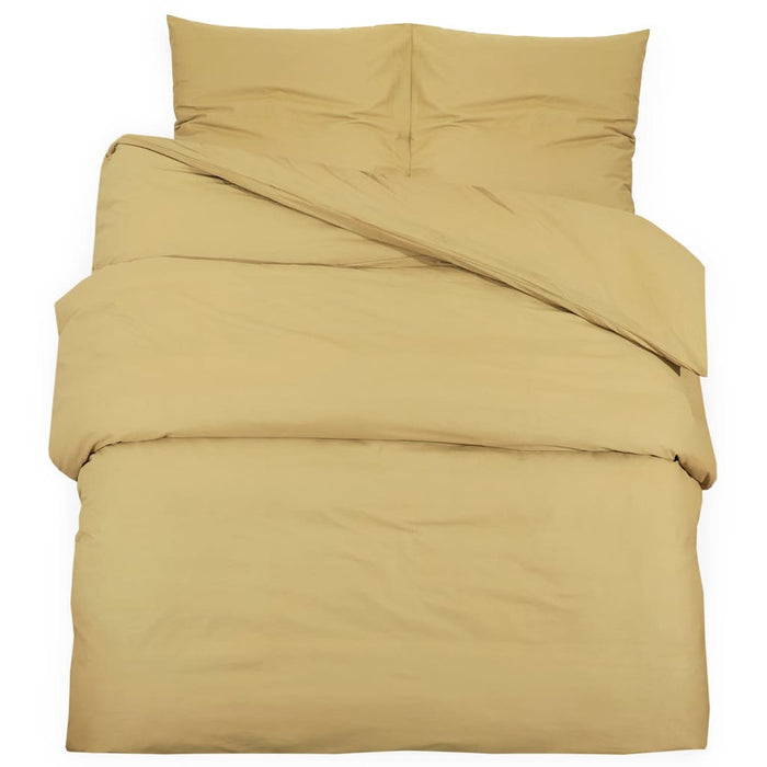 Set cu husă de pilotă, gri taupe, 140x200 cm, microfibră WALTI