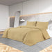 Set cu husă de pilotă, gri taupe, 240x220 cm, microfibră - WALTI WALTI
