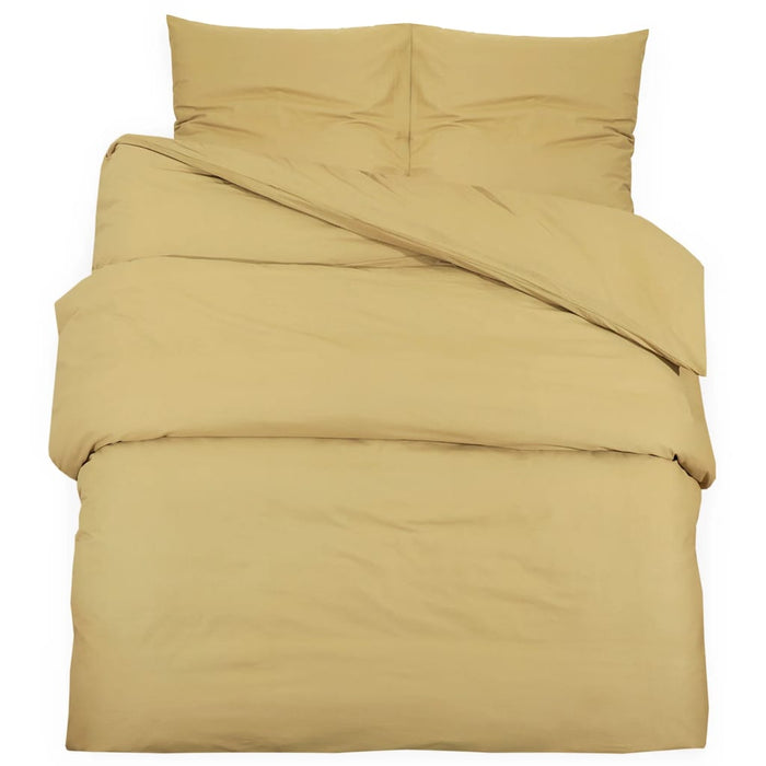 Set cu husă de pilotă, gri taupe, 135x200 cm, microfibră - WALTI WALTI