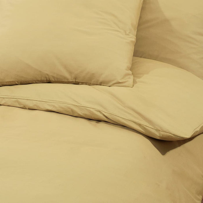 Set cu husă de pilotă, gri taupe, 135x200 cm, microfibră - WALTI WALTI