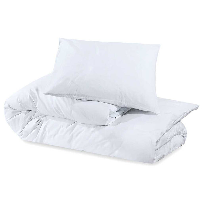Set cu husă de pilotă, alb, 155x220 cm, bumbac - WALTI WALTI