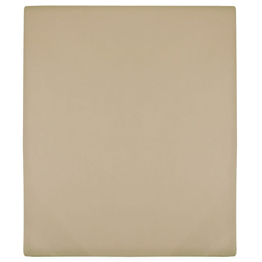 Cearșaf de pat cu elastic, gri taupe, 90x200 cm, bumbac - WALTI WALTI