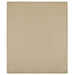 Cearșaf de pat cu elastic, gri taupe, 90x200 cm, bumbac - WALTI WALTI