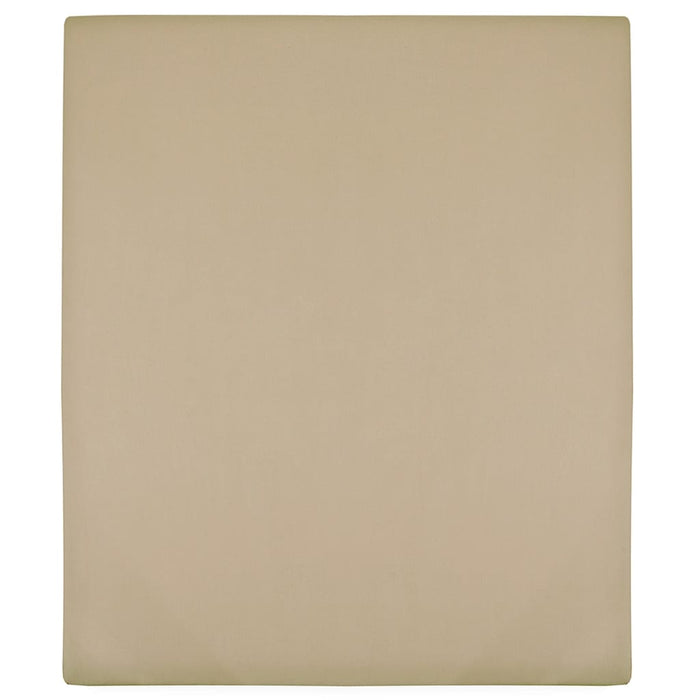 Cearșaf de pat cu elastic, gri taupe, 140x200 cm, bumbac - WALTI WALTI