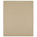 Cearșaf de pat cu elastic, gri taupe, 140x200 cm, bumbac - WALTI WALTI