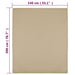 Cearșaf de pat cu elastic, 2 buc, gri taupe, 140x200 cm bumbac - WALTI WALTI