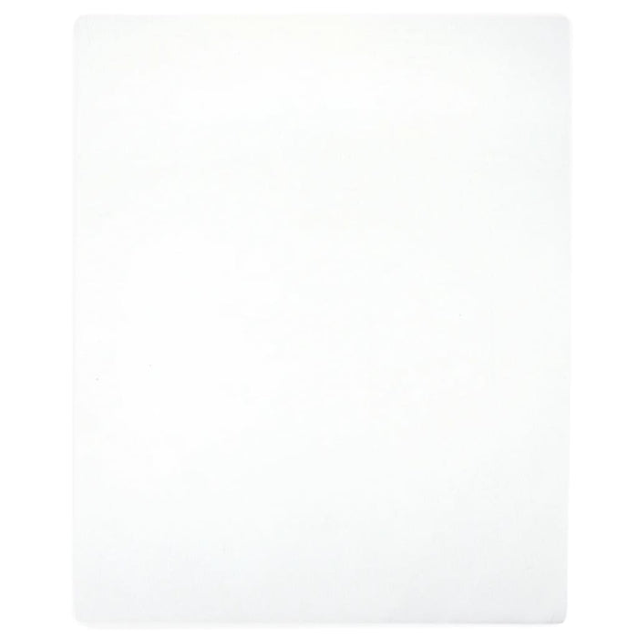 Cearșaf de pat cu elastic, 2 buc., alb, 90x200 cm, bumbac - WALTI WALTI