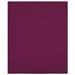 Cearșaf de pat cu elastic, 2 buc, bordo, 100x200 cm, bumbac - WALTI WALTI
