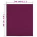 Cearșaf de pat cu elastic, 2 buc, bordo, 140x200 cm, bumbac - WALTI WALTI