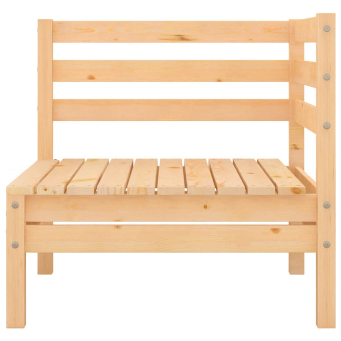 Set mobilier de grădină, 3 piese, lemn masiv de pin WALTI