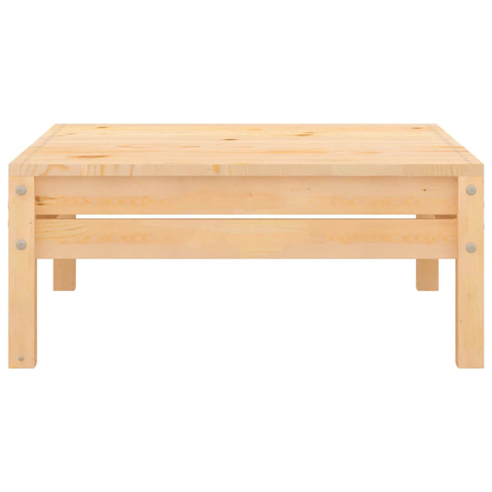 Set mobilier relaxare de grădină, 4 piese, lemn masiv de pin WALTI