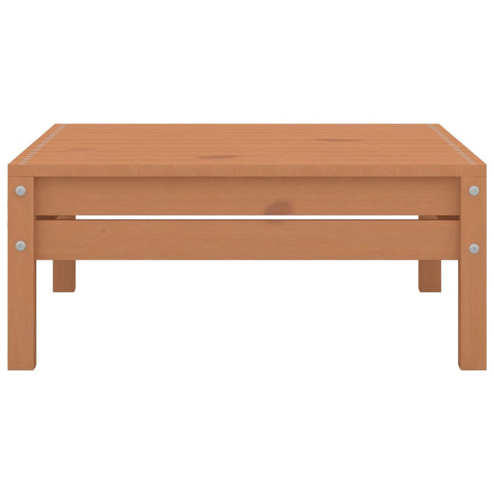 Set mobilier de grădină, 4 piese, maro miere, lemn masiv de pin WALTI