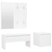 Set de mobilier pentru hol, alb, lemn prelucrat - WALTI WALTI
