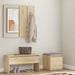 Set de mobilier pentru hol, stejar sonoma, lemn prelucrat - WALTI WALTI