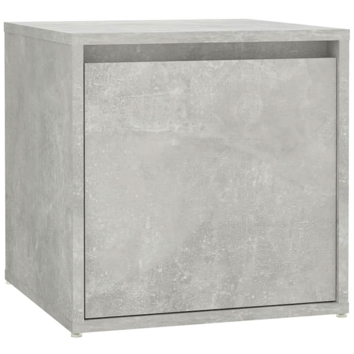 Set de mobilier pentru hol, gri beton, lemn prelucrat - WALTI WALTI