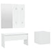 Set de mobilier pentru hol, alb, lemn prelucrat - WALTI WALTI