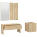 Set de mobilier pentru hol, stejar sonoma, lemn prelucrat - WALTI WALTI