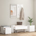 Set de mobilier pentru hol, alb, lemn prelucrat - WALTI WALTI