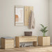 Set de mobilier pentru hol, stejar sonoma, lemn prelucrat - WALTI WALTI