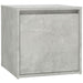 Set de mobilier pentru hol, gri beton, lemn prelucrat - WALTI WALTI
