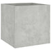 Set de mobilier pentru hol, gri beton, lemn prelucrat - WALTI WALTI