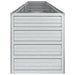 Strat înălțat de grădină argintiu 320x40x45 cm oțel galvanizat - WALTI WALTI