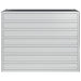 Strat înălțat de grădină argintiu 100x40x77 cm oțel galvanizat - WALTI WALTI