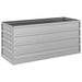 Strat înălțat de grădină argintiu 100x40x45 cm oțel galvanizat - WALTI WALTI
